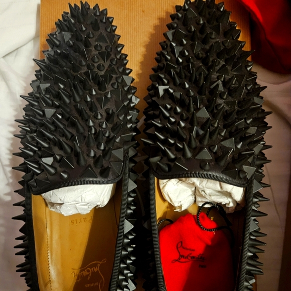 Christian Louboutin, sz 41 US8, Black